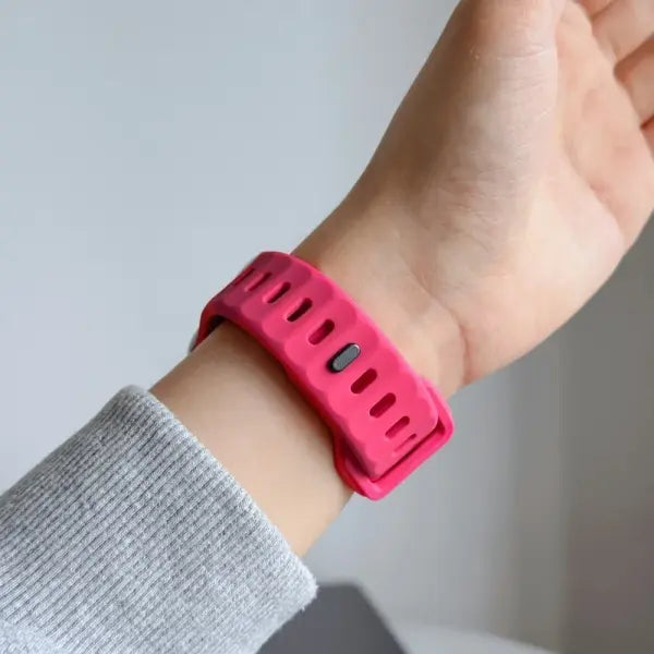Apple Watch Band Silicone Sport Strap for Athletic Comfort