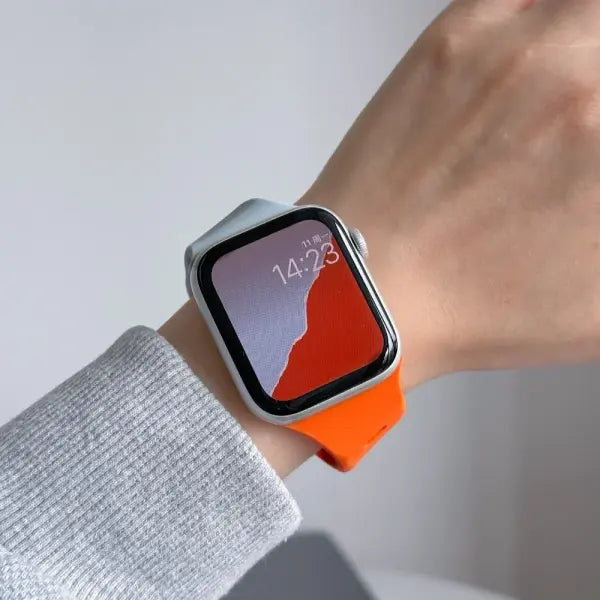 Apple Watch Band Silicone Sport Strap for Athletic Comfort