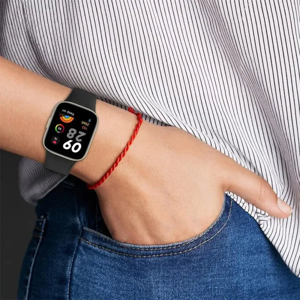 Silicone Strap for Redmi Watch 3/3 Lite – Sport Band Replacement