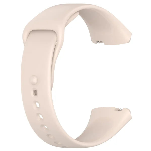 Silicone Strap for Redmi Watch 3/3 Lite – Sport Band Replacement - Ivory / United States / Redmi watch3 active