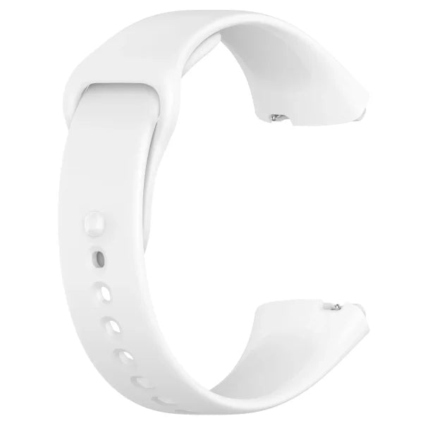 Silicone Strap for Redmi Watch 3/3 Lite – Sport Band Replacement - White / United States / Redmi watch3 active
