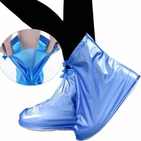 Silicone Waterproof Shoe Covers – Reusable Non-Slip Rain Boot Protectors for Men & Women - Himpall