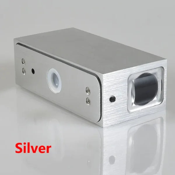 Silver Aluminum COB Outdoor Light - 6W IP65 Waterproof Up & Down Wall Sconce - Himpall