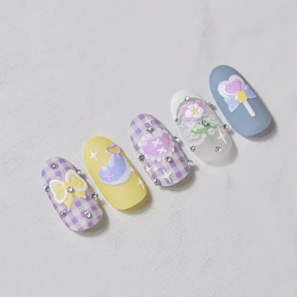 Silver Melted Heart Sticker for Women's Fashion and Beauty Products - Himpall