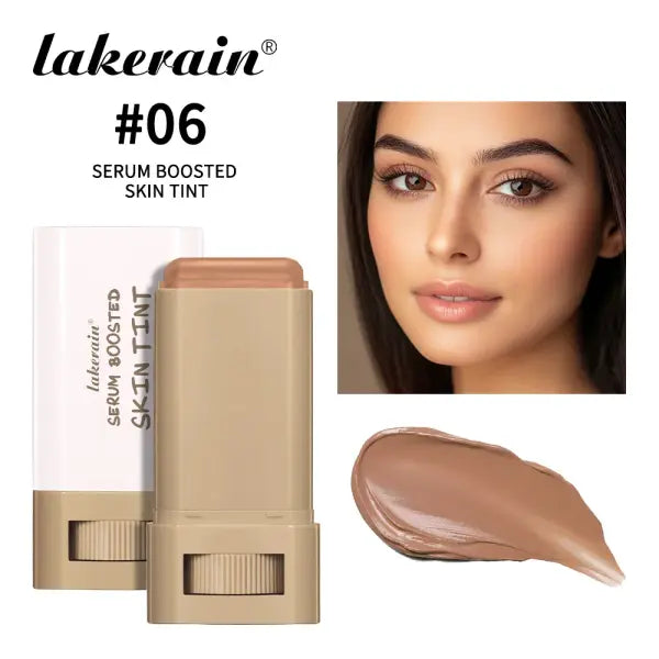Skin Tint Stick Waterproof Nourishing Solid Tinted Serum Foundation Skin Tint Balm Face Tinted Face Contour Stick
