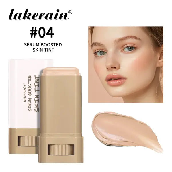 Skin Tint Stick Waterproof Nourishing Solid Tinted Serum Foundation Skin Tint Balm Face Tinted Face Contour Stick