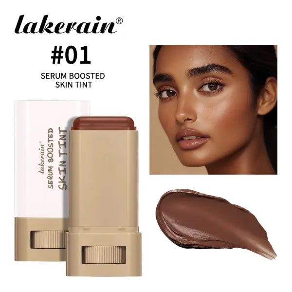 Skin Tint Stick Waterproof Nourishing Solid Tinted Serum Foundation Skin Tint Balm Face Tinted Face Contour Stick