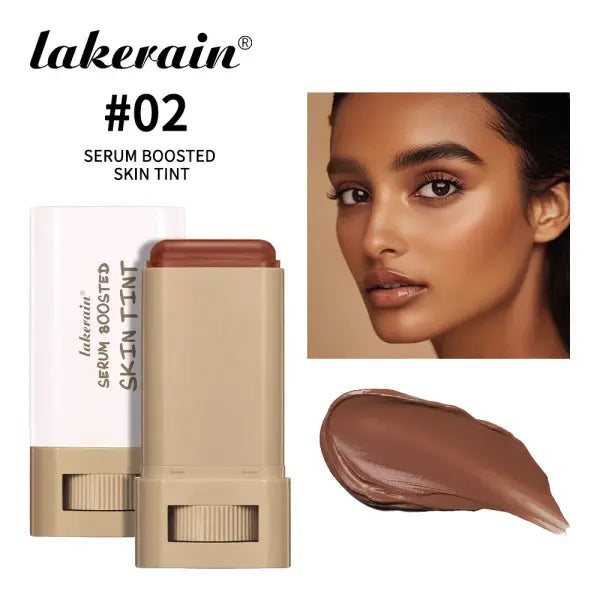 Skin Tint Stick Waterproof Nourishing Solid Tinted Serum Foundation Skin Tint Balm Face Tinted Face Contour Stick