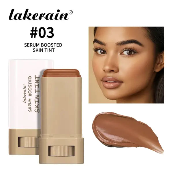 Skin Tint Stick Waterproof Nourishing Solid Tinted Serum Foundation Skin Tint Balm Face Tinted Face Contour Stick
