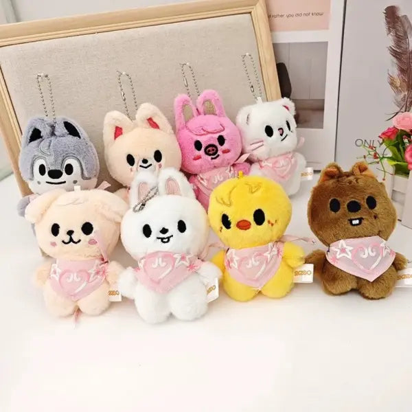 SKZOO Plush Wolf Chan Seoul FM Week Cloak Keychain Gift - skzoo 171-178 / 1pcs
