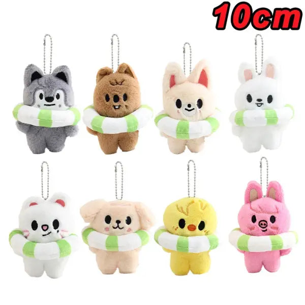 SKZOO Plush Wolf Chan Seoul FM Week Cloak Keychain Gift - skzoo 181-188 10cm / 1pcs 2