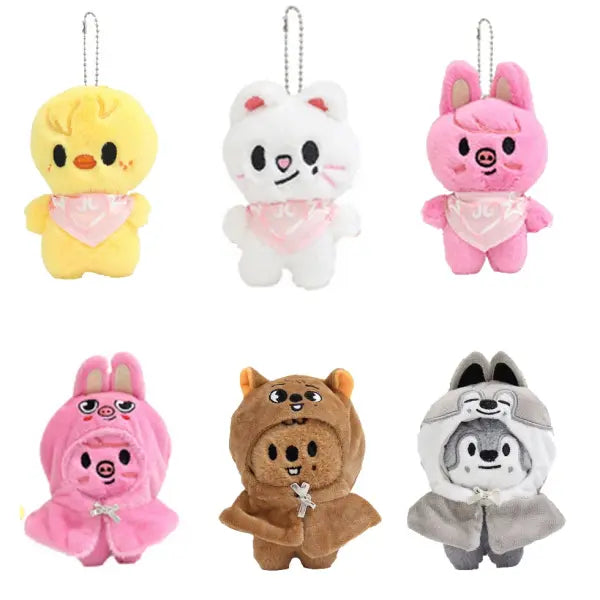 SKZOO Plush Wolf Chan Seoul FM Week Cloak Keychain Gift