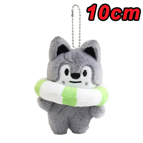 SKZOO Plush Wolf Chan Seoul FM Week Cloak Keychain Gift - skzoo 188 10cm / 1pcs