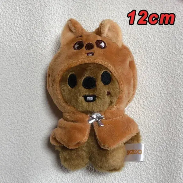 SKZOO Plush Wolf Chan Seoul FM Week Cloak Keychain Gift - skzoo 154 / 1pcs
