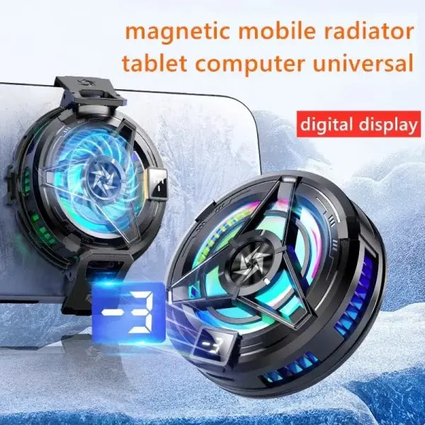 SL17 Magnetic Phone Cooler 2 in 1 Semiconductor Fast Gaming Fan