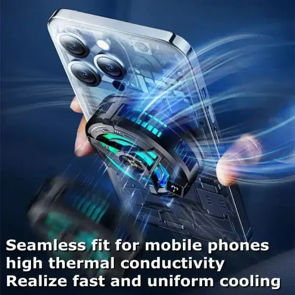 SL17 Magnetic Phone Cooler 2 in 1 Semiconductor Fast Gaming Fan