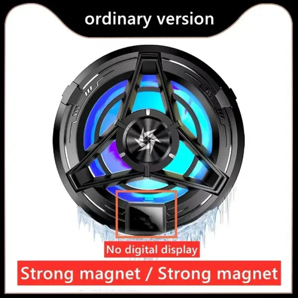 SL17 Magnetic Phone Cooler 2 in 1 Semiconductor Fast Gaming Fan - 1