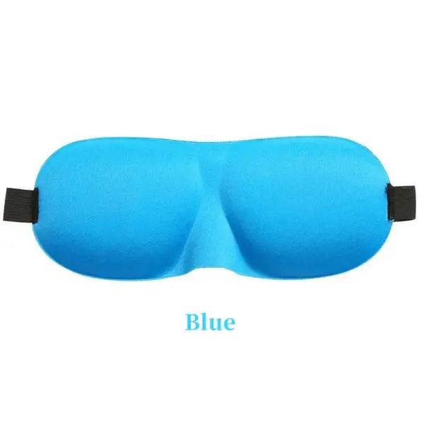 Sleep Mask Total Blockout Eye Mask - Contoured Design for Side Sleepers - Portable Travel Blindfold & Sleeping Aid