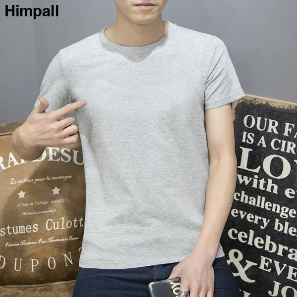 New Long Sleeve Autumn Linen T Shirts Male Casual Men Top