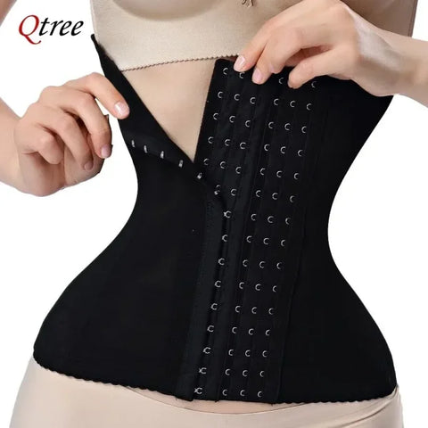 Slimming Waist Trainer Belt – Women's Shapewear Corset with Firm Compression, Belly Cincher & Hook Strap Body Shaper - Himpall