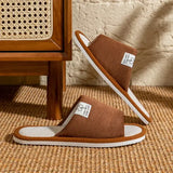 Slippers for Men，Non-Slip Soft-Soled Indoor House Slippers for Spring&Summer All-Season Linen Home Comfortable Slippers