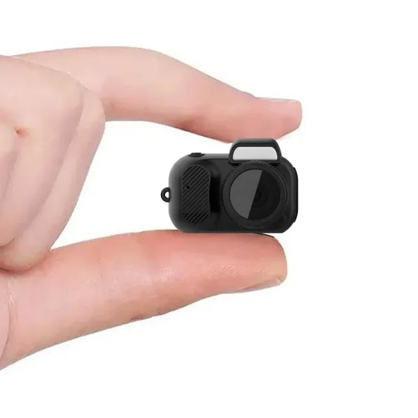 SloMiBug 1080P Mini Camera Portable Video Recorder with Screen Support