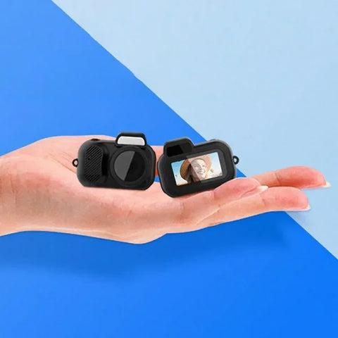 SloMiBug 1080P Mini Camera Portable Video Recorder with Screen Support