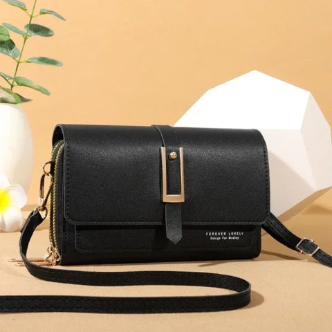 Small Crossbody Shoulder Bag – Women's Wallet & Cellphone Purse - Himpall