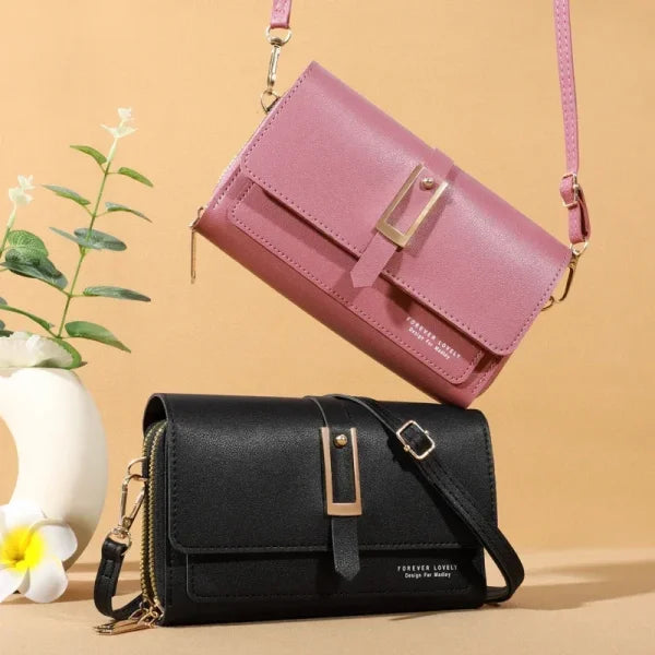 Small Crossbody Shoulder Bag – Women's Wallet & Cellphone Purse - Himpall