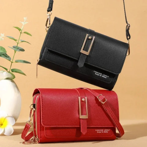 Small Crossbody Shoulder Bag – Women's Wallet & Cellphone Purse - Himpall