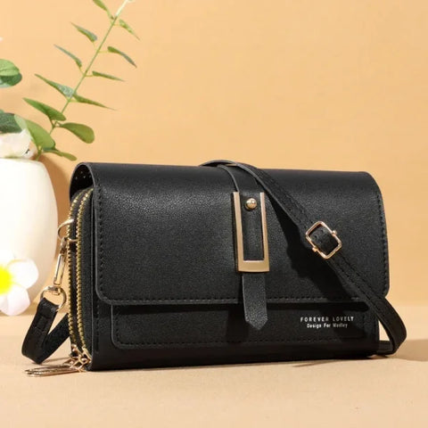 Small Crossbody Shoulder Bag – Women's Wallet & Cellphone Purse - Himpall