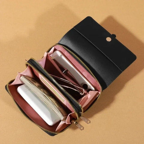 Small Crossbody Shoulder Bag – Women's Wallet & Cellphone Purse - Himpall