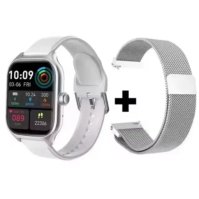 Smart Watch Silica Gel Band 1.83-Inch Heart Rate Fitness Tracker - Wh20Milan