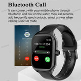 Smart Watch Silica Gel Band 1.83-Inch Heart Rate Fitness Tracker
