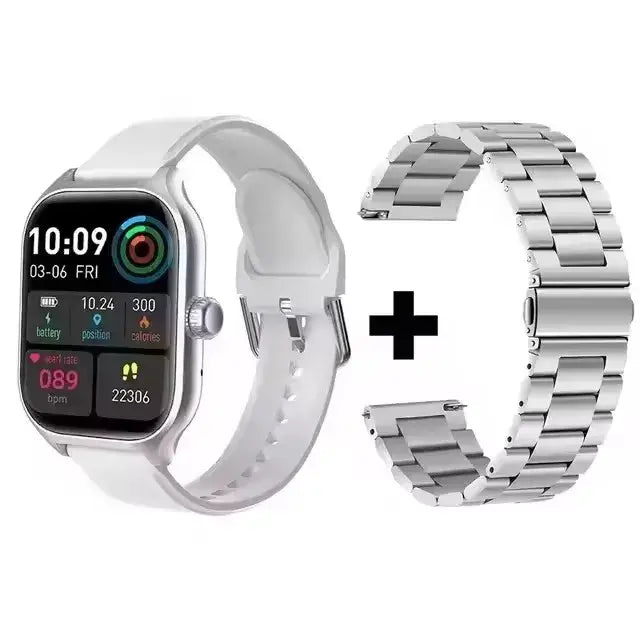 Smart Watch Silica Gel Band 1.83-Inch Heart Rate Fitness Tracker - Wh20Szstrap