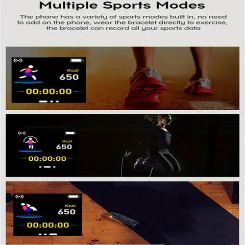 Smart Watch for Men & Women – Bluetooth Fitness Tracker with Music Player & Health Monitor - Himpall
