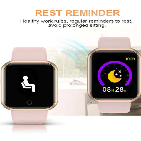 Smart Watch for Men & Women – Bluetooth Fitness Tracker with Music Player & Health Monitor - Himpall