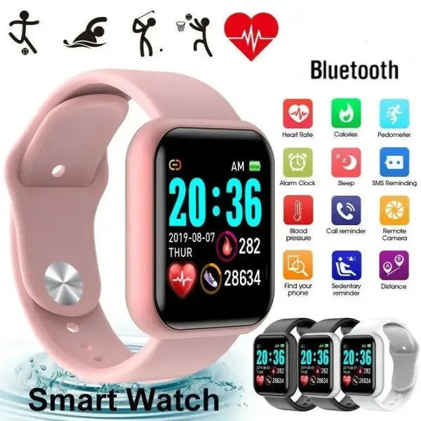 Smart Watch For Women Men Wristwatch Bluetooth Connected Phone Player Music Fitness Sport Bracelet Sleep Monitor