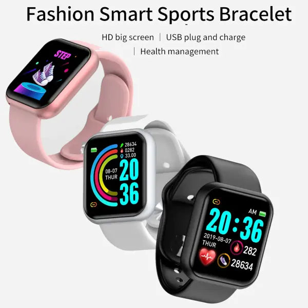 Smart Watch For Women Men Wristwatch Bluetooth Connected Phone Player Music Fitness Sport Bracelet Sleep Monitor