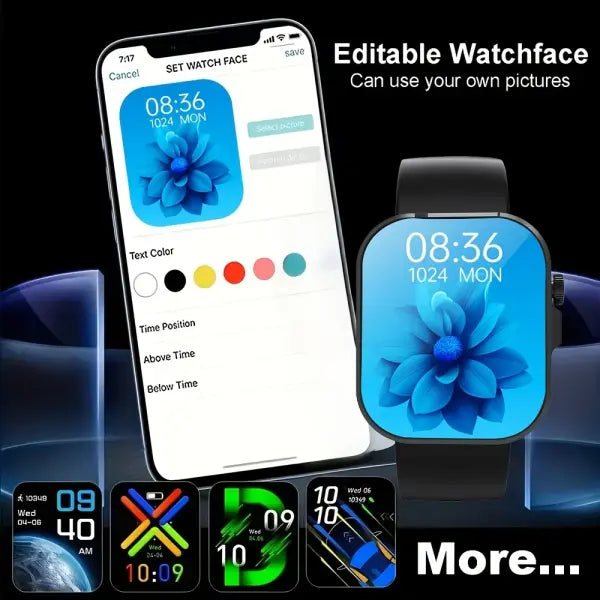 ERUN Smart Watch Fitness Tracker for Daily Health Management