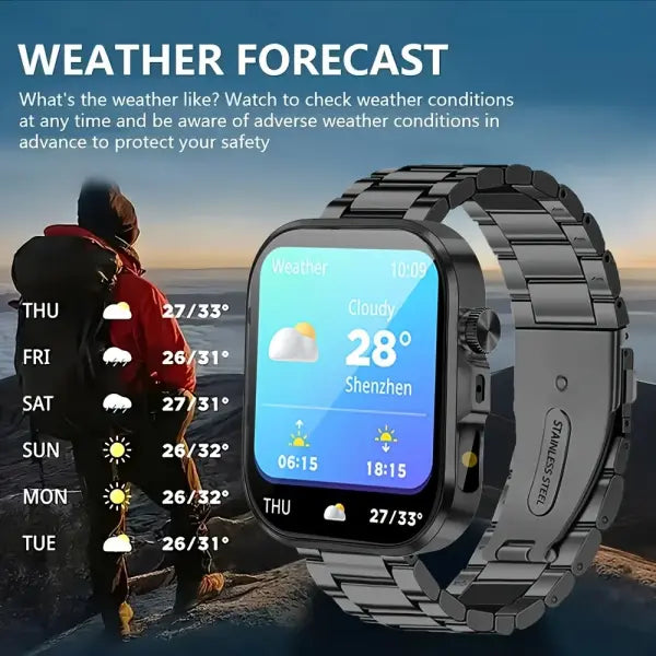 ERUN Smart Watch Fitness Tracker for Daily Health Management
