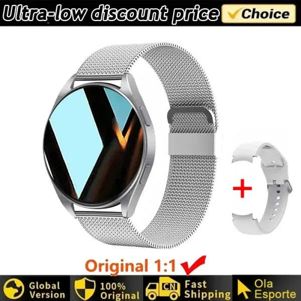 Voice Assistant Smart Watch for Health Monitoring - Wh22Milan / Watch 6