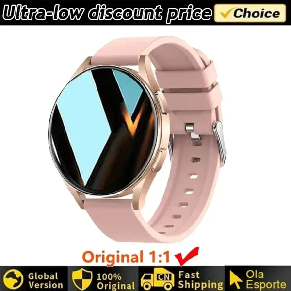 Voice Assistant Smart Watch for Health Monitoring - Gold / Watch 6