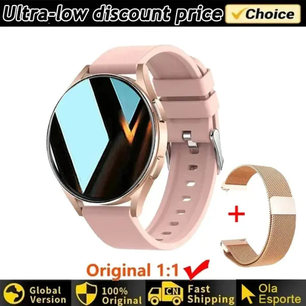 Voice Assistant Smart Watch for Health Monitoring - Go22Milan / Watch 6