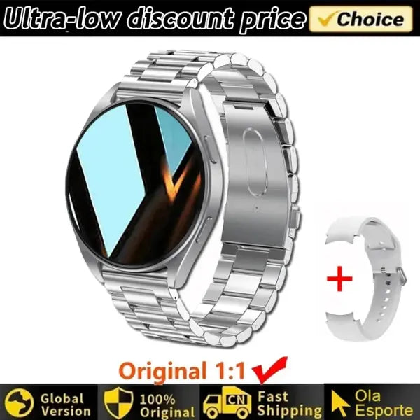 Voice Assistant Smart Watch for Health Monitoring - Wh22Szstrap / Watch 6