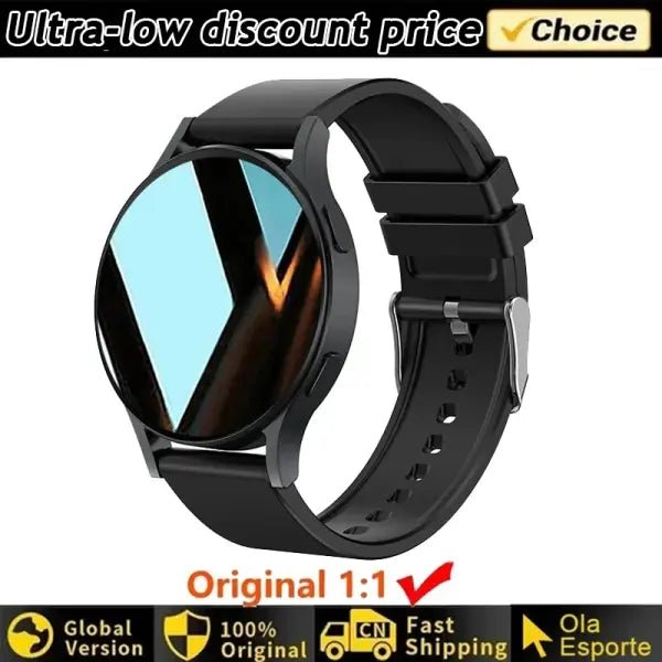 Voice Assistant Smart Watch for Health Monitoring - Black / Watch 6