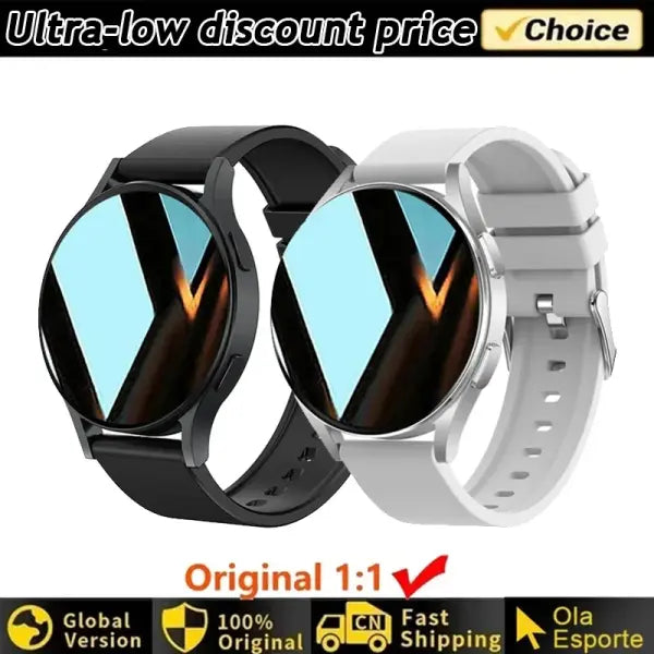 Voice Assistant Smart Watch for Health Monitoring - 1Bk1Wh / Watch 6