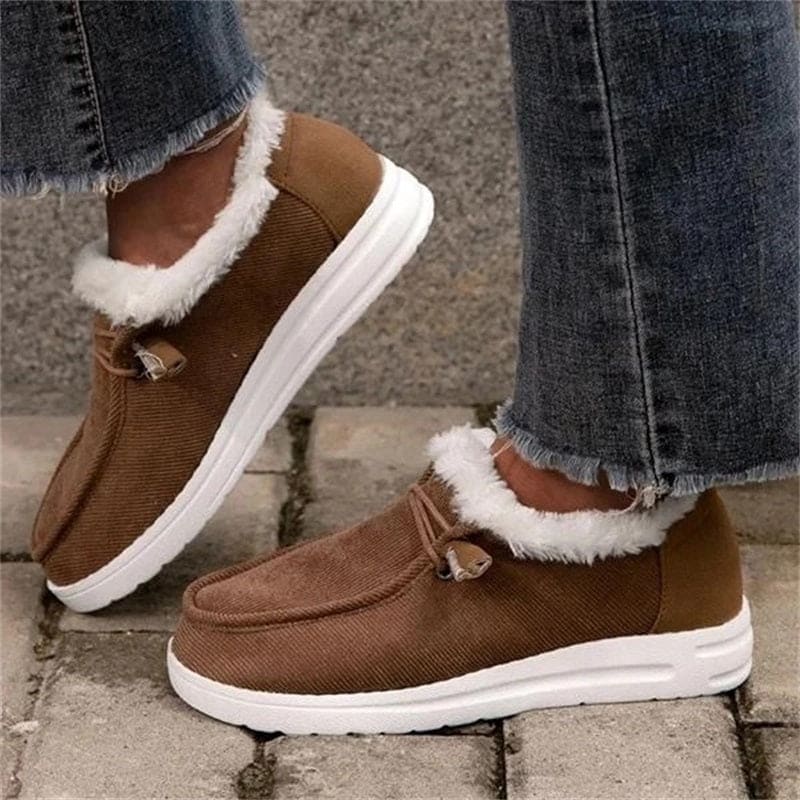 Snow Boots Women Warm Plush Ankle Boots Winter Shoes