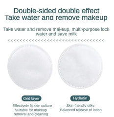 Soft Cotton Round Pads - Facial Makeup Remover & Cleansing - Himpall