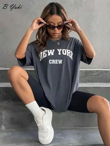 Cotton T-shirts for Women – Soft Plus Size Casual Tees